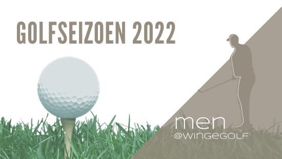 Kalender golfseizoen 2022